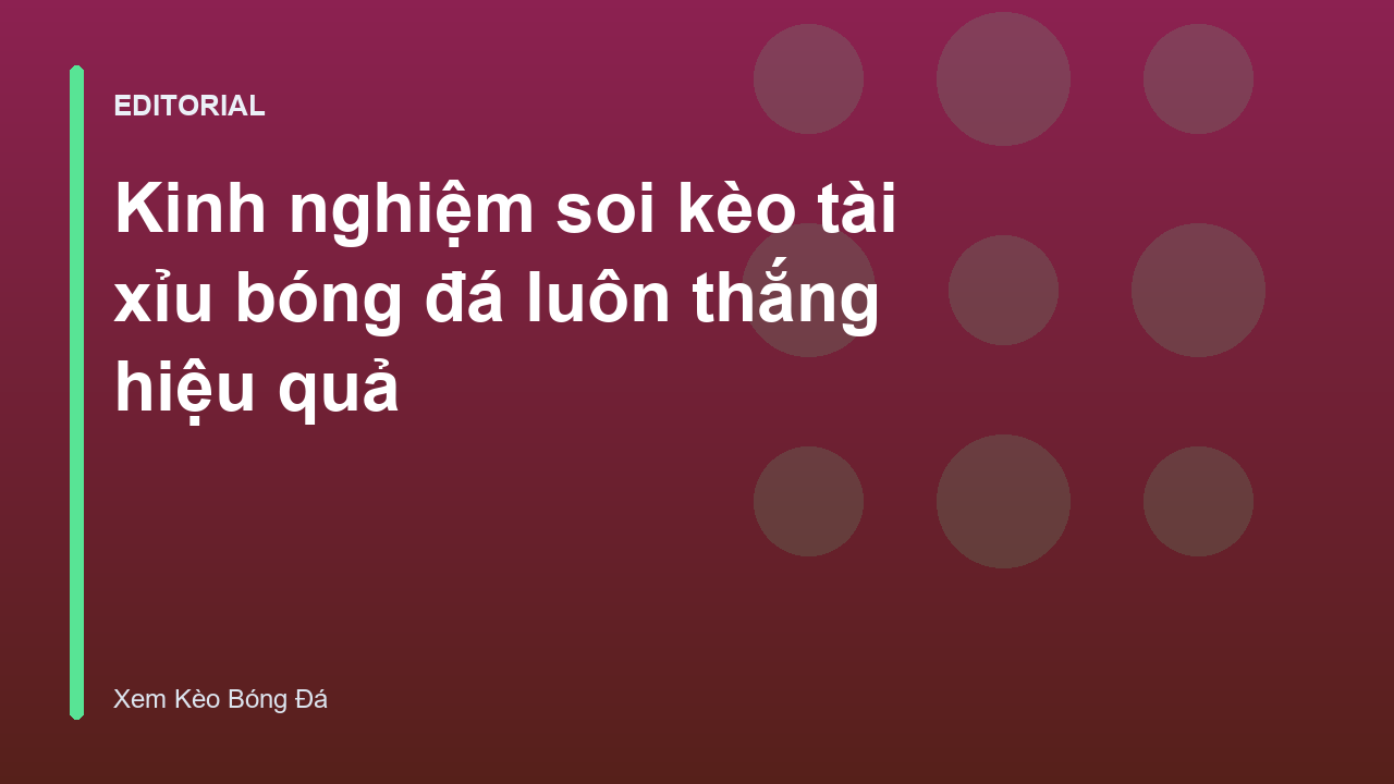 Người chơi đang phân tích kèo tài xỉu bóng đá